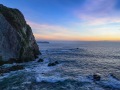 浦岛酒店窗外的朝霞